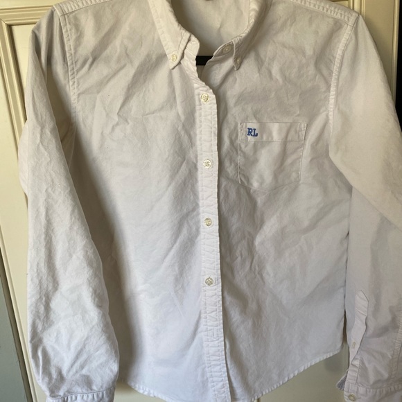 White button down, RL - Picture 1 of 1